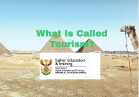 What Is Called Tourism? 